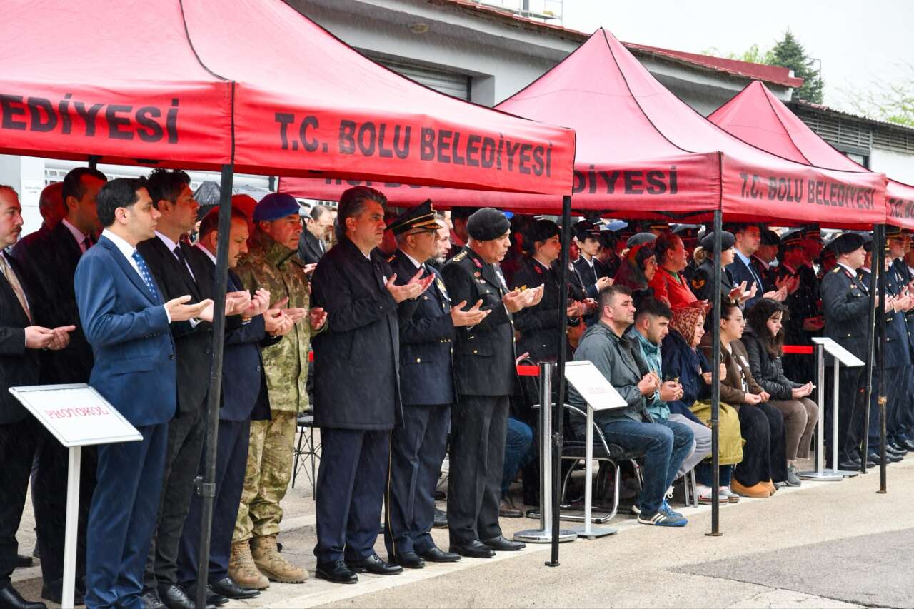 Üsteğmen Oğuzhan Varol’a Konya’da yürek yakan veda 7